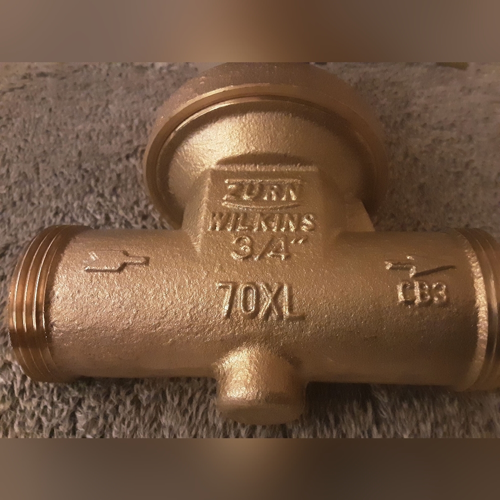 3/4 zurn wilkins pressure regulator 70xl